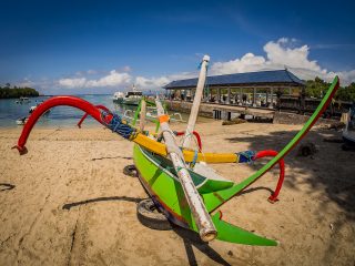 Padang Bai beach